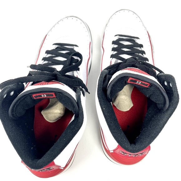 Air Jordan 2 Retro QF \'White Varsity Red\' 2009 - 395709 101 Men\'s‎ Size 10.5 main image 10